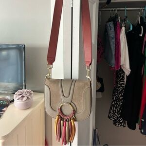 See by Chloè Tassel Leather Crossbody